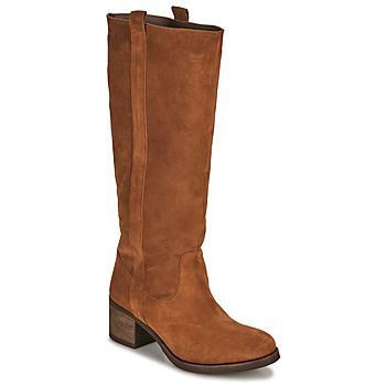 LOUANE  women's High Boots in Brown