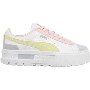 Mayze Lth Pop  women's Shoes (Trainers) in White