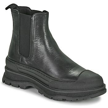 BX80205  women's Mid Boots in Black