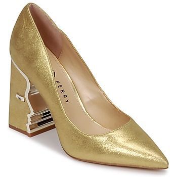 THE CELINA  women's Court Shoes in Gold