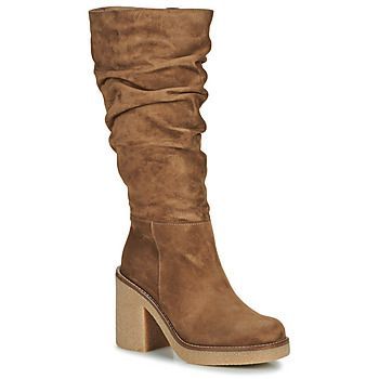 GELA  women's High Boots in Brown