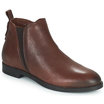 LIMIDISE  women's Low Ankle Boots in Brown