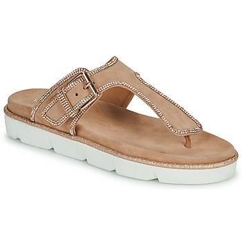 MODICA  women's Flip flops / Sandals (Shoes) in Brown