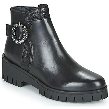 KAOLI  women's Mid Boots in Black. Sizes available:5,6.5,7.5