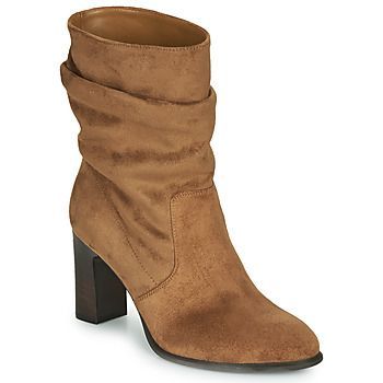 ULANO  women's Low Ankle Boots in Beige. Sizes available:4,5,5.5,6.5,7