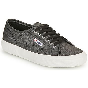 2750 GLITTER CANVAS  women's Shoes (Trainers) in Grey