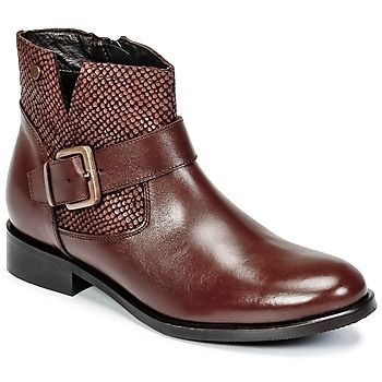 DORAN  women's Mid Boots in Brown. Sizes available:4,6.5