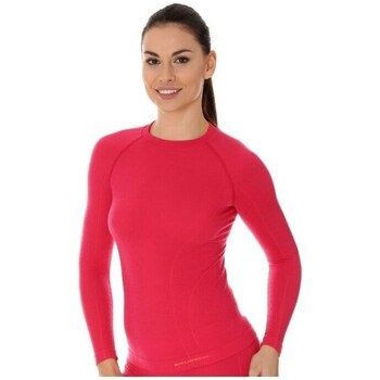 Active Wool Womens LS Top  women's T shirt in Red
