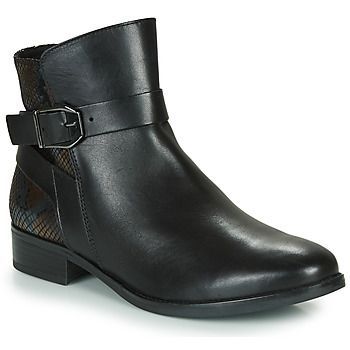 25331-045  women's Mid Boots in Black. Sizes available:4,5,6,7.5,7,4.5,5.5