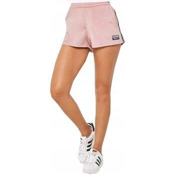 Tape  women's Cropped trousers in Pink