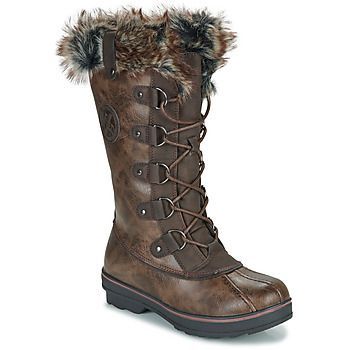 BEVERLY  women's Snow boots in Brown