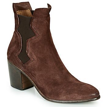 NIAGARA - OLIVER  women's Low Ankle Boots in Brown. Sizes available:4,6,7,8