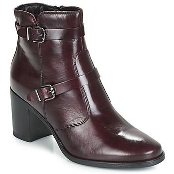 TORI  women's Mid Boots in Red. Sizes available:6.5