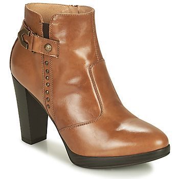 women's Low Ankle Boots in Brown. Sizes available:3.5,4,5,6,6.5,2.5