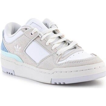 Forum Luxe Low W Ftwwht Cloud White Crystal White  women's Shoes (Trainers) in White