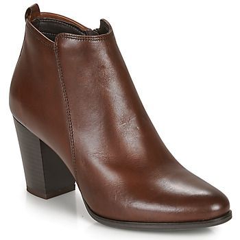 MAGDA  women's Mid Boots in Brown. Sizes available:4,7.5