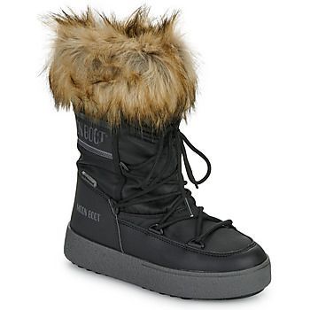 MOON BOOT LTRACK MONACO LOW WP  women's Snow boots in Black