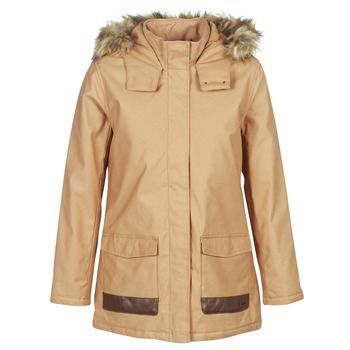 TRAVELLING WEST  women's Parka in Brown