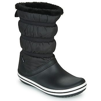 CROCBAND BOOT W  women's Snow boots in Black. Sizes available:5,6,7,8,9