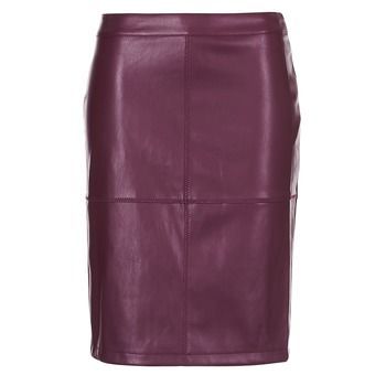 VIPEN  women's Skirt in Bordeaux. Sizes available:S,XS