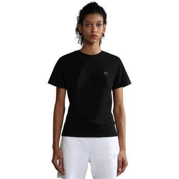 S-nina  women's T shirt in Black
