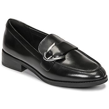RIA STEP  women's Loafers / Casual Shoes in Black. Sizes available:3.5,4,5,5.5,6.5,7,8,3,4.5,7.5,6