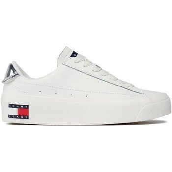 Vulc Leather Plat Lc  women's Shoes (Trainers) in White