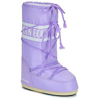MB ICON NYLON  women's Snow boots in Purple