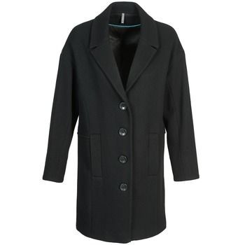 ALEX  women's Coat in Black