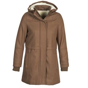 ABHEIGE  women's Coat in Brown