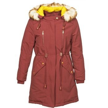 BRIANA  women's Parka in Red