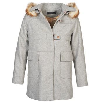 ALEXI  women's Coat in Grey