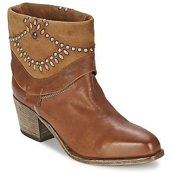 AGAVE  women's Low Ankle Boots in Brown