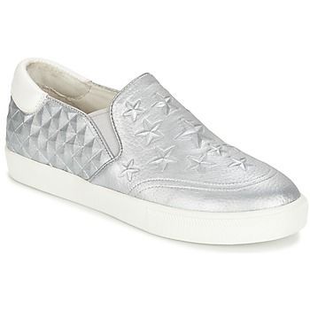 IDOL  women's Slip-ons (Shoes) in Silver