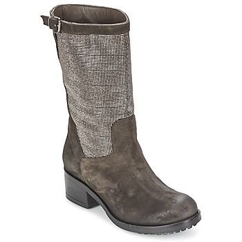 DOUREL  women's High Boots in Grey