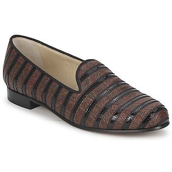FLORINDA  women's Loafers / Casual Shoes in Brown