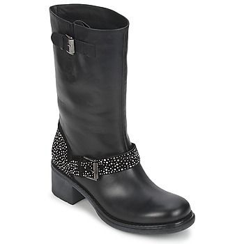 CARYFENO  women's Mid Boots in Black