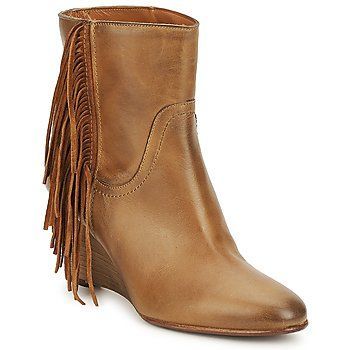 ALEX HI  women's Low Ankle Boots in Brown