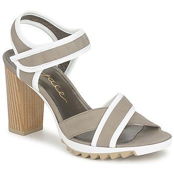 GENIEVRE  women's Sandals in Grey