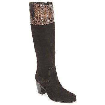 ENZO BOT  women's High Boots in Brown