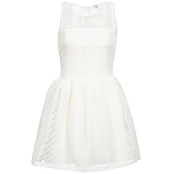 AGNES  women's Dress in White