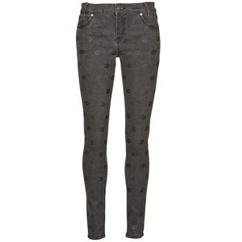 HELENA  women's Skinny Jeans in Grey