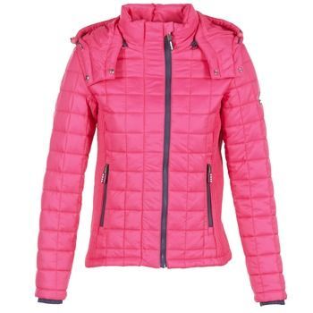 FUJI BOX QUILTED  women's Jacket in Pink
