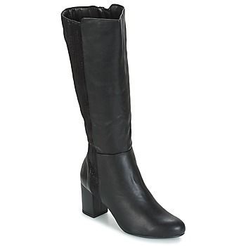 GINA  women's High Boots in Black
