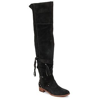 FLIROL  women's High Boots in Black