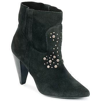 BOTTINE PAISLEY  women's Low Ankle Boots in Black