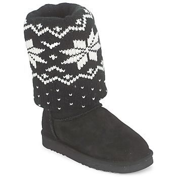 COZIE  women's Low Ankle Boots in Black