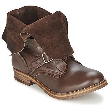 DISNELLE  women's Mid Boots in Brown