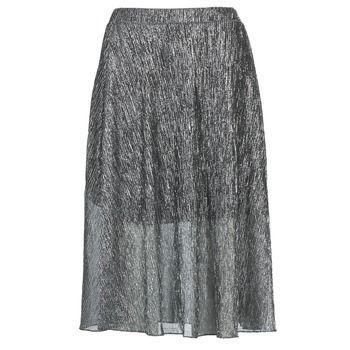 FOYEUSE  women's Skirt in Silver