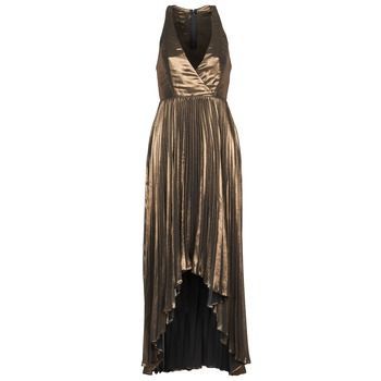 612556  women's Long Dress in Gold